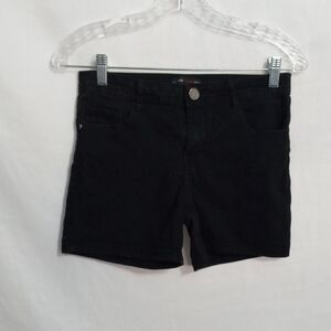 Women's Black Denim Shorts